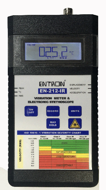 ENTRON EN-212-IR Vibration Meter